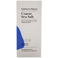 Faithful to Nature Coarse Sea Salt  